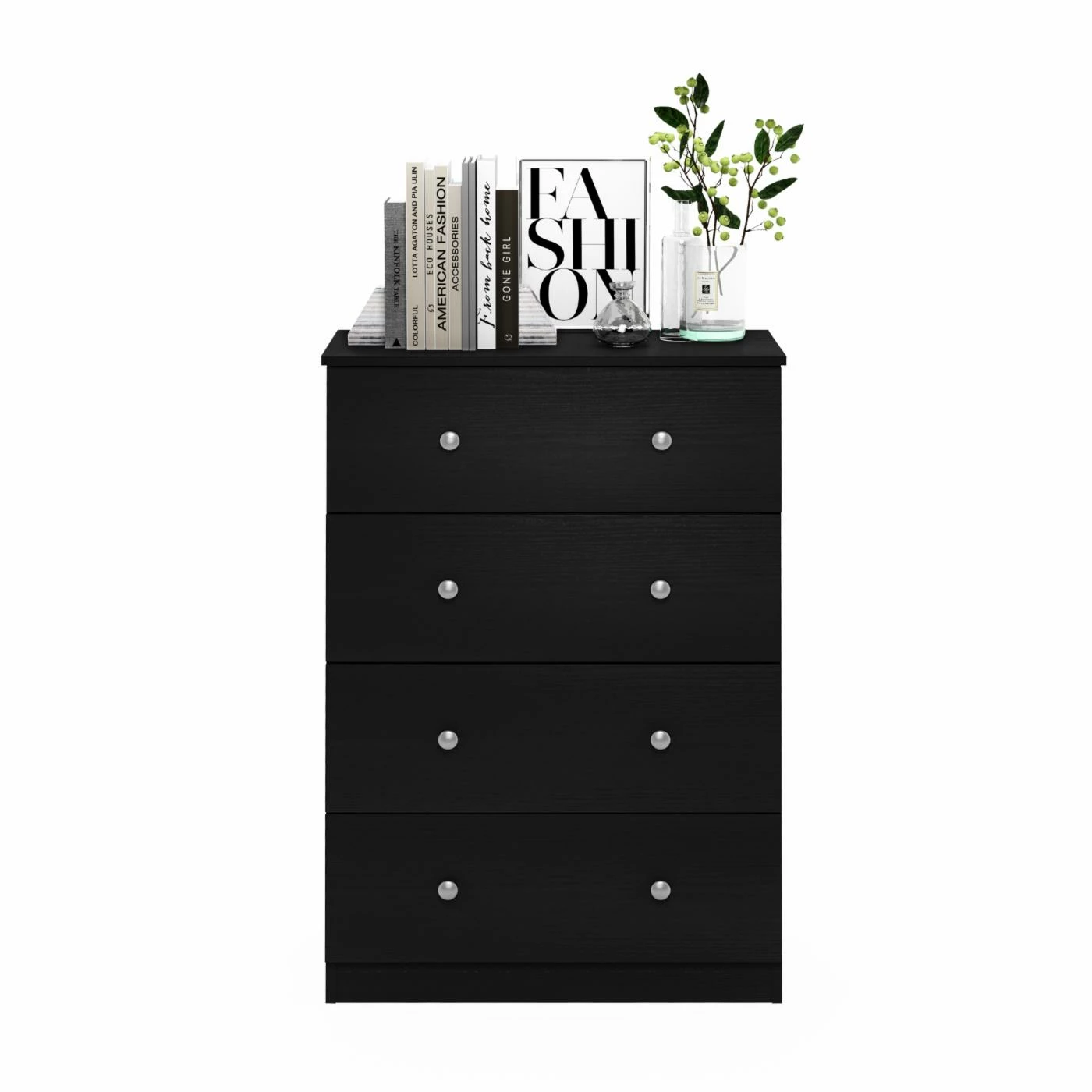 Outlet ⭐ Chests Furinno Tidur Simple Design 4-Drawer 👗 Dresser, Americano 🔥 - Image 4