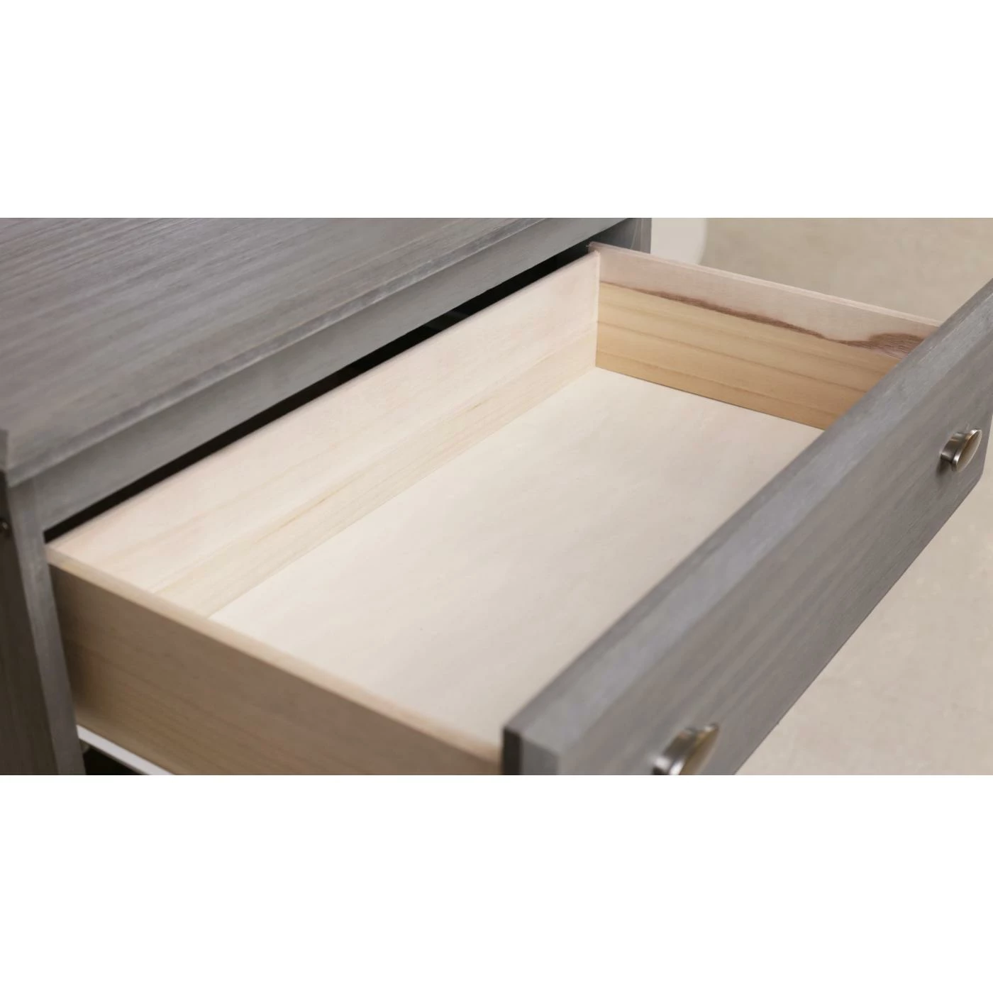 Best deal ๐ Chests OS Home And Office Furniture Solid Pine Five Drawer Chest In Charcoal Gray ๐ - Image 6