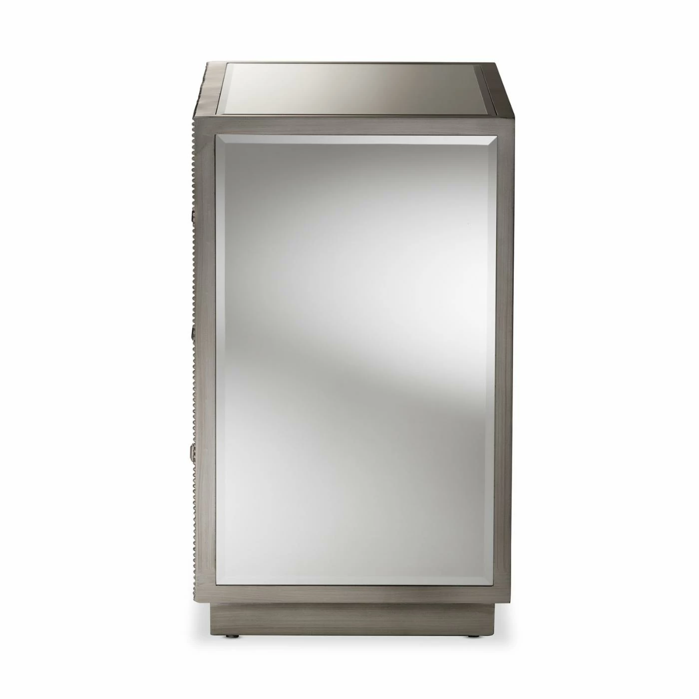 Coupon ⨠Chests Baxton Studio Edeline Mirrored 3-Drawer Chest 𧨠- Image 6