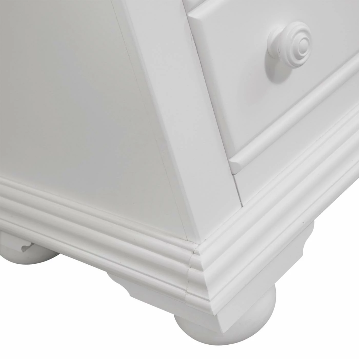 Promo ๐ Bedroom ๐ Dressers American Woodcrafters Cottage Traditions 6 Drawer High ๐ Dresser - Eggshell White ๐งจ - Image 7