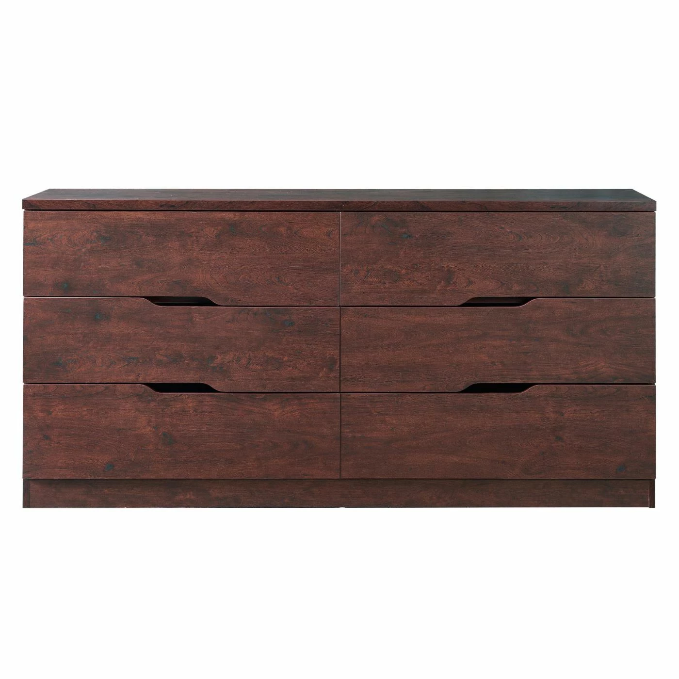 Flash Sale ๐ Dressers Furniture Of America Willeys Contemporary 6-Drawer ๐ Dresser - Red Cocoa ๐งจ - Image 9