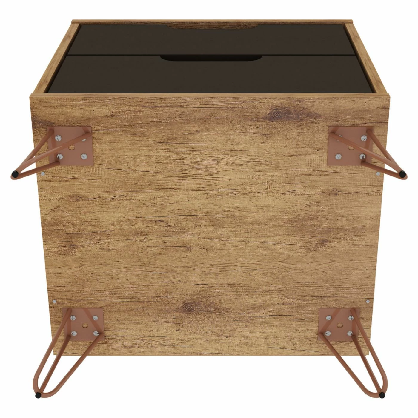 New 😀 Dresser Set Manhattan Comfort Rockefeller 3 Drawer 👗 Dresser And 2 Drawer Nightstand 🌟 - Image 9