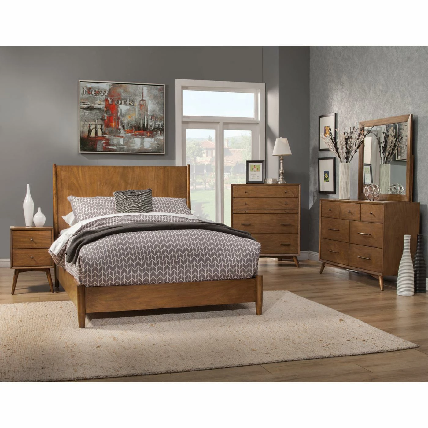 Flash Sale 👍 Chests Alpine Furniture Flynn 4 Drawer Chest 👍 - Image 3