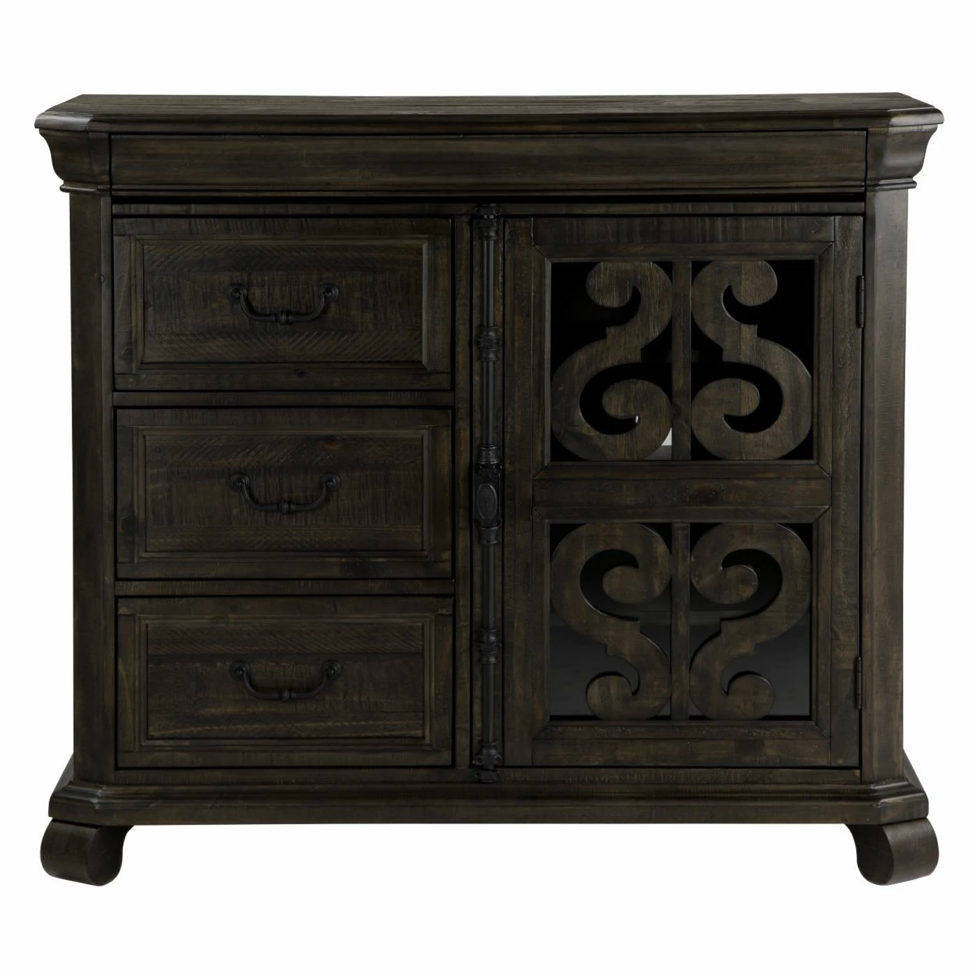 Best reviews of ๐ Media Chests & ๐ Dressers Magnussen Bellamy Traditional Peppercorn Media Chest ๐ - Image 3