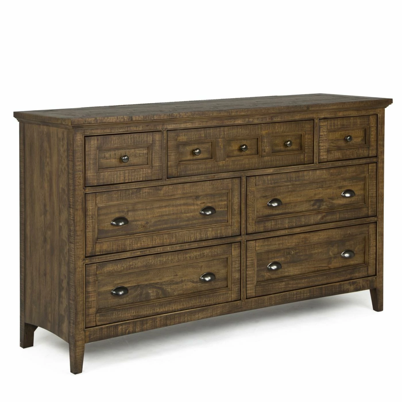 Hot Sale โ๏ธ Dressers Magnussen Bay Creek Relaxed Traditional Toasted Nutmeg 7 Drawer ๐ Dresser With Optional Mirror ๐ฏ - Image 3