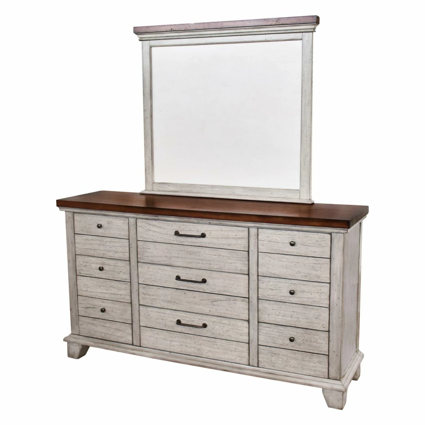Promo ๐ Dresser Set Steve Silver Co. Bear Creek 9 Drawer ๐ Dresser With Optional Mirror ๐ - Image 3