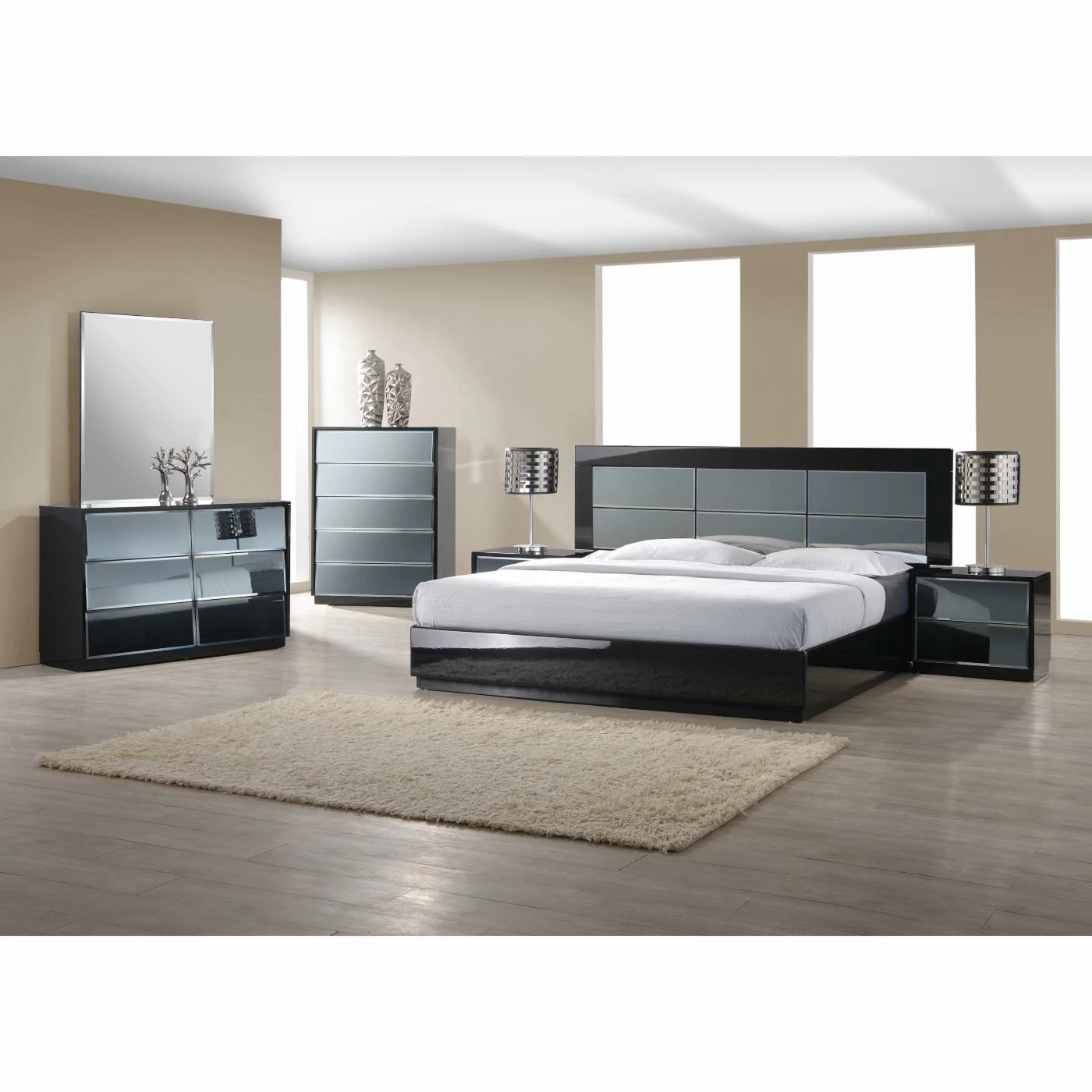 Best Sale ๐ Dressers Chintaly Venice 6 Mirrored Drawer ๐ Dresser ๐ฏ - Image 2