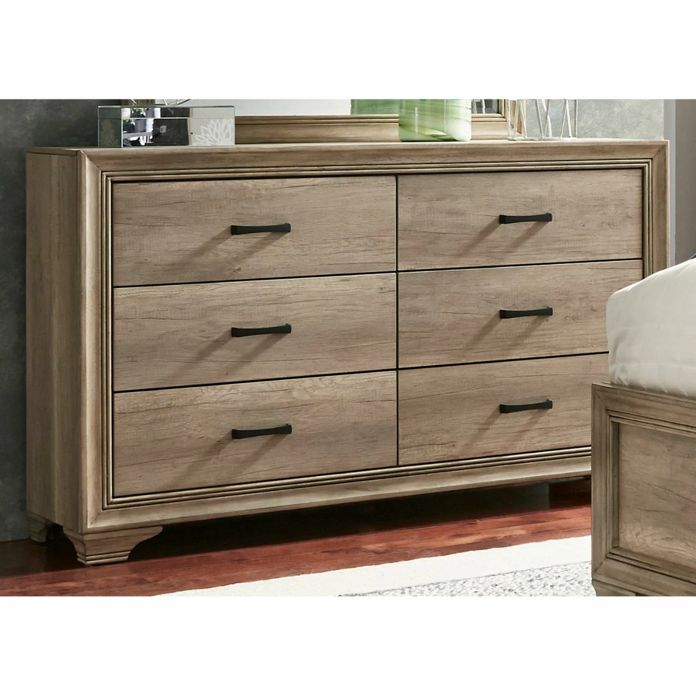 Cheap ๐ Dressers Liberty Furniture Industries Sun Valley 6 Drawer ๐ Dresser With Optional Mirror โค๏ธ - Image 2