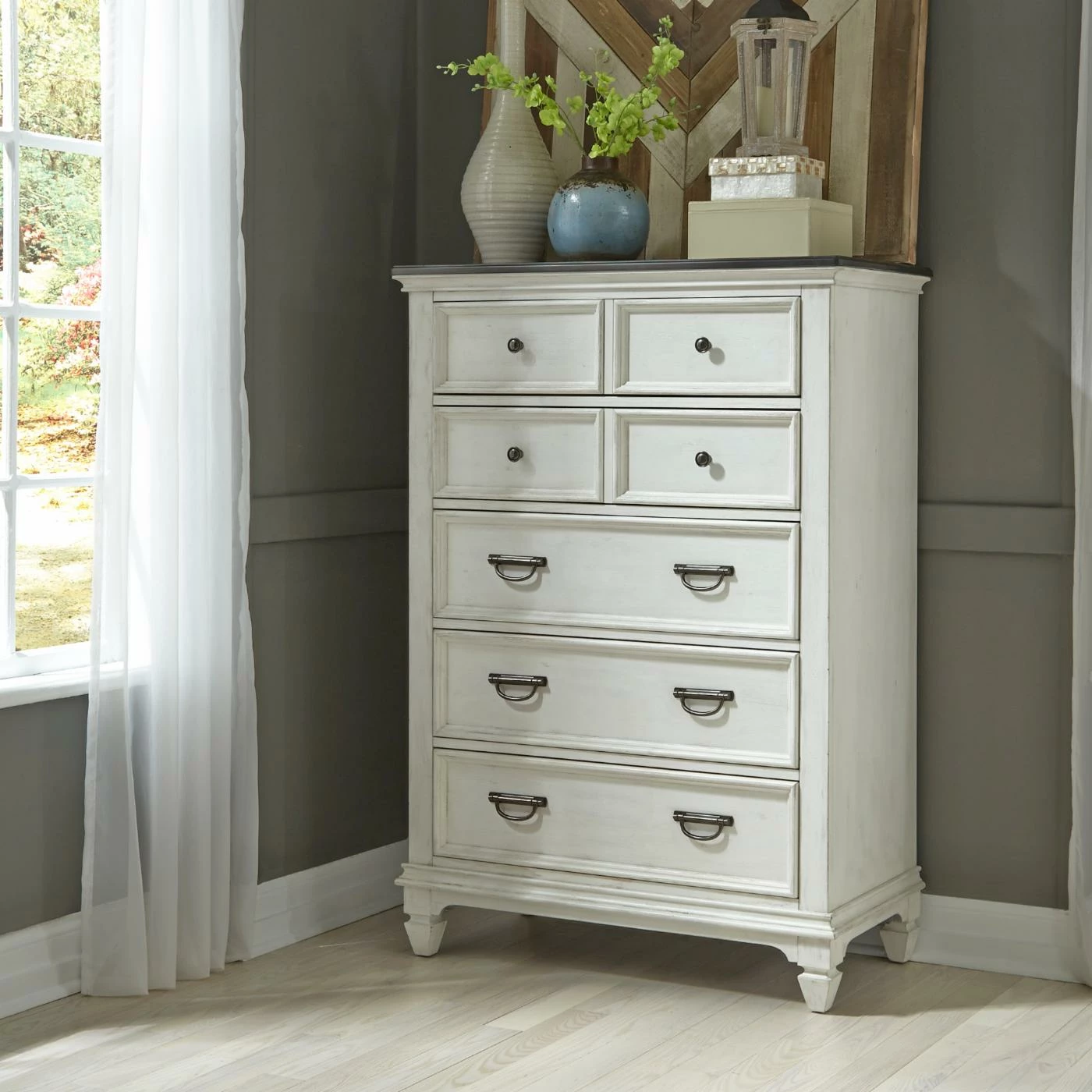 Brand new ❤️ Dressers Liberty Furniture Allyson Park 5 Drawer Chest 🔔 - Image 2