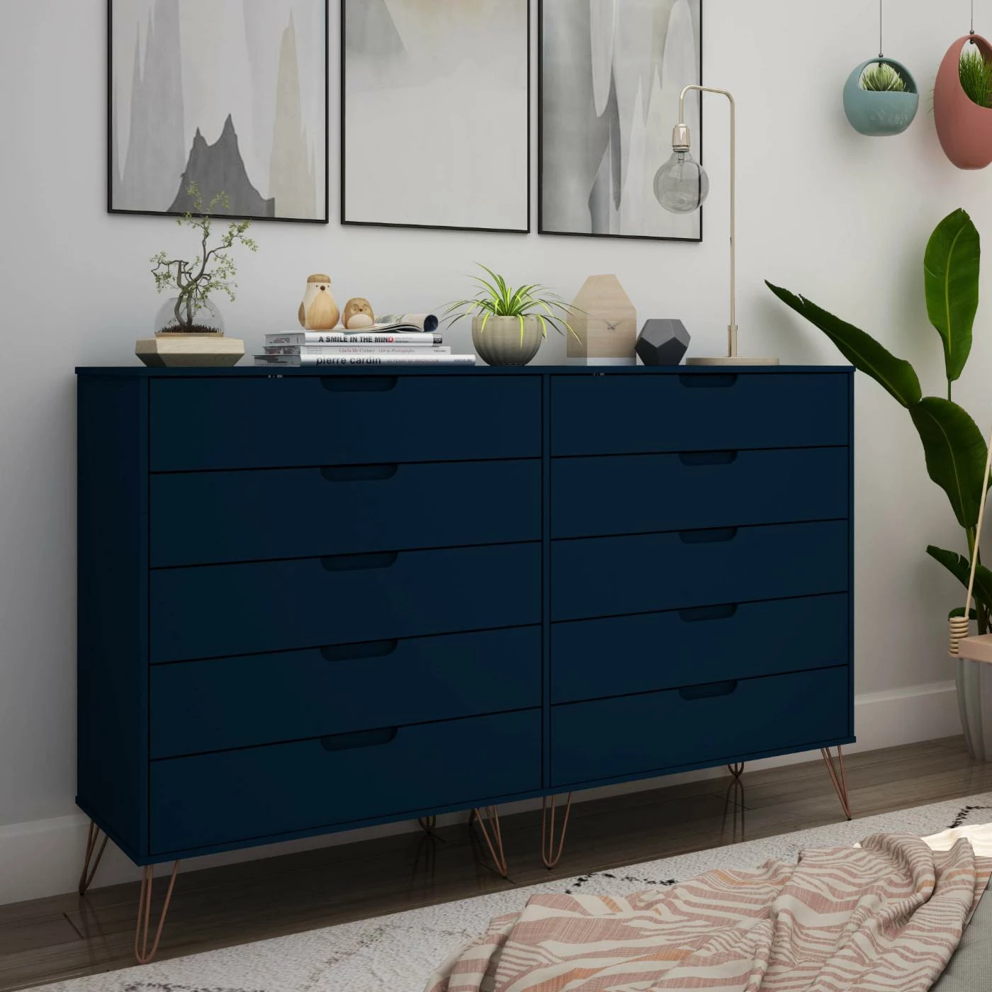 Coupon ๐ Dressers Manhattan Comfort Rockefeller 10 Drawer Double ๐ Dresser ๐ฅฐ - Image 2