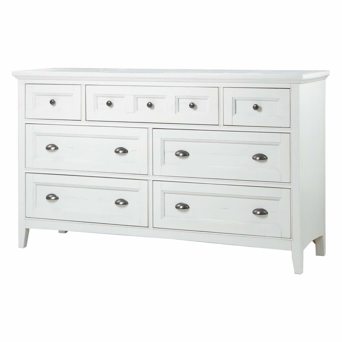Best deal ๐ฅฐ Dressers Magnussen Heron Cove Relaxed Traditional Soft White 7 Drawer ๐ Dresser With Optional Mirror ๐ - Image 2