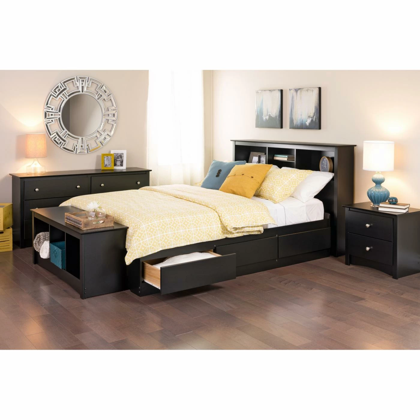 Brand new β€οΈ Dressers Prepac Sonoma 6-Drawer 48in π Dresser - Black π€© - Image 2