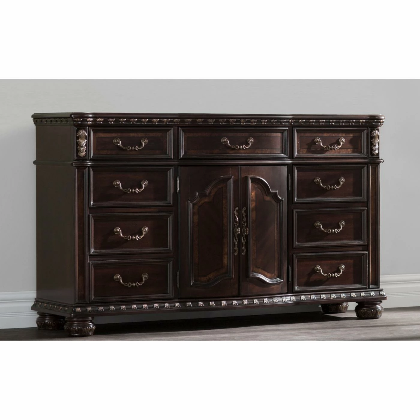 Best reviews of π Dressers Steve Silver Co. Monte Carlo 9 Drawer π Dresser With Optional Mirror π - Image 2