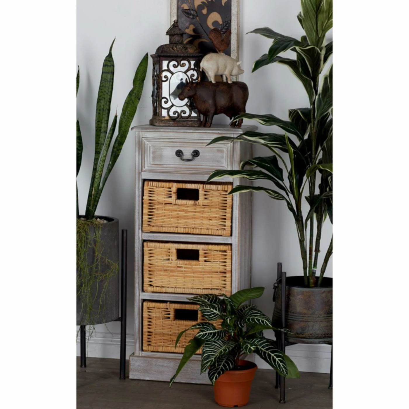 Brand new β¨ Chests DecMode 1 Drawer Chest With 3 Baskets βοΈ - Image 2