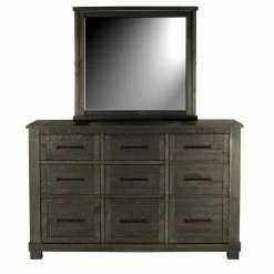 Deals 🔔 Dressers A-AMERICA Sun Valley 9-Drawer 👗 Dresser With Mirror ⭐