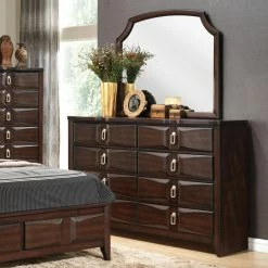Discount ✔️ Dressers Acme Furniture Lancaster Espresso 8 Drawer 👗 Dresser With Optional Mirror 🛒