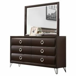 Flash Sale 🎁 Dressers Acme Furniture Tablita 6 Drawer 👗 Dresser With Optional Mirror 🌟