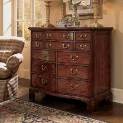 Best Sale 👍 Gentlemens Chests American Drew Cherry Grove 12-Drawer Gentlemans Chest 🧨