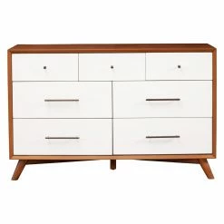 Top 10 🎁 Dressers Alpine Furniture Flynn 7 Drawer Two Tone 👗 Dresser 👍