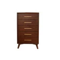 Best Sale 🧨 Chests Alpine Furniture Gramercy 5 Drawer Chest ❤️