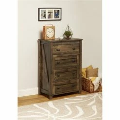 Discount ⌛ Chests Ameriwood Home Farmington 4 Drawer Chest ✨