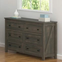 Discount 😀 Dressers Ameriwood Home Farmington 6 Drawer 👗 Dresser ✔️