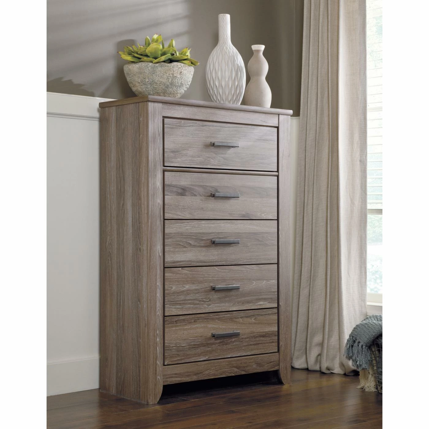 Budget ๐คฉ Chests Signature Design By Ashley Zelen 5 Drawer Chest ๐