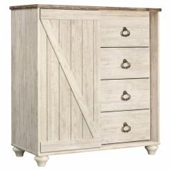 Brand new 🤩 Chests Signature Design By Ashley Willowton 4 Drawer 👗 Dressing Chest 🌟