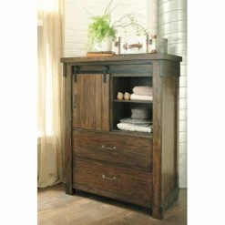 New 🛒 Gentlemens Chests Signature Design By Ashley Lakeleigh 5 Drawer Chest 👍