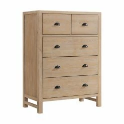 Budget 👏 Chests Alaterre Furniture Arden 5-Drawer Wood Chest 🎁