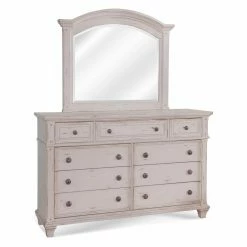 Best Pirce 🥰 Dressers American Woodcrafters Sedona Vintage Style 9 Drawer 👗 Dresser With Optional Mirror 😍