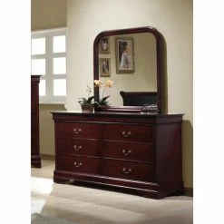 Cheap 🎉 Dressers Coaster Furniture Louis Philippe II 6 Drawer 👗 Dresser With Optional Mirror 😀