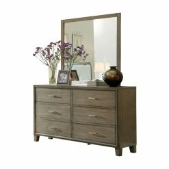 Brand new 😀 Dressers Furniture Of America Bevan 6 Drawer 👗 Dresser With Mirror 🎁