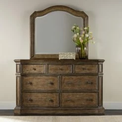 Best Pirce 🥰 Dressers Hooker Furniture Solana 7 Drawer 👗 Dresser - Natural 😍