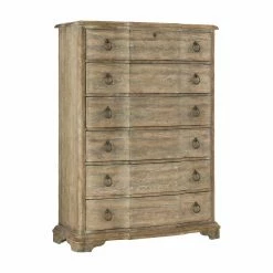 New 🔔 Chests Hooker Furniture Boheme Chimay 6 Drawer Bedroom Chest 🎁