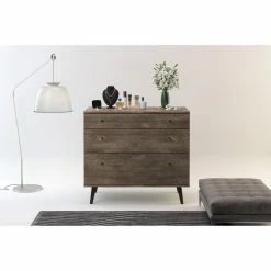 Deals 💯 Dressers Midtown Concept Kansas Mid-Century 3 Drawer 👗 Dresser 🔔