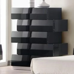 Budget ⌛ J&M Furniture Chests J&M Furniture Milan 5 Drawer Chest ⭐