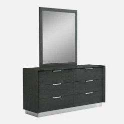 Best deal 🥰 J&M Furniture 👗 Dressers J&M Furniture Monte Leone 6 Drawer 👗 Dresser With Optional Mirror 🔔