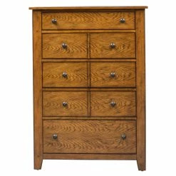 Discount 🎉 Liberty Furniture Industries Chests Liberty Furniture Grandpas Cabin 5 Drawer Chest - Aged Oak 🥰