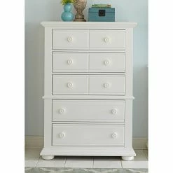 Brand new 💯 Liberty Furniture Industries 👗 Dressers Liberty Furniture 🌞 Summer House 5 Drawer Chest 🥰