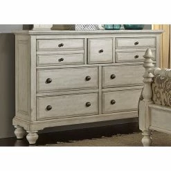 Wholesale 👍 Bedroom 👗 Dressers Liberty Furniture Industries High Country 7 Drawer 👗 Dresser With Mirror ❤️