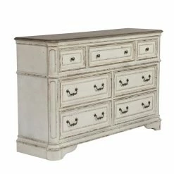 Outlet 👍 Dressers Liberty Furniture Magnolia Manor 7 Drawer 👗 Dresser 🔥