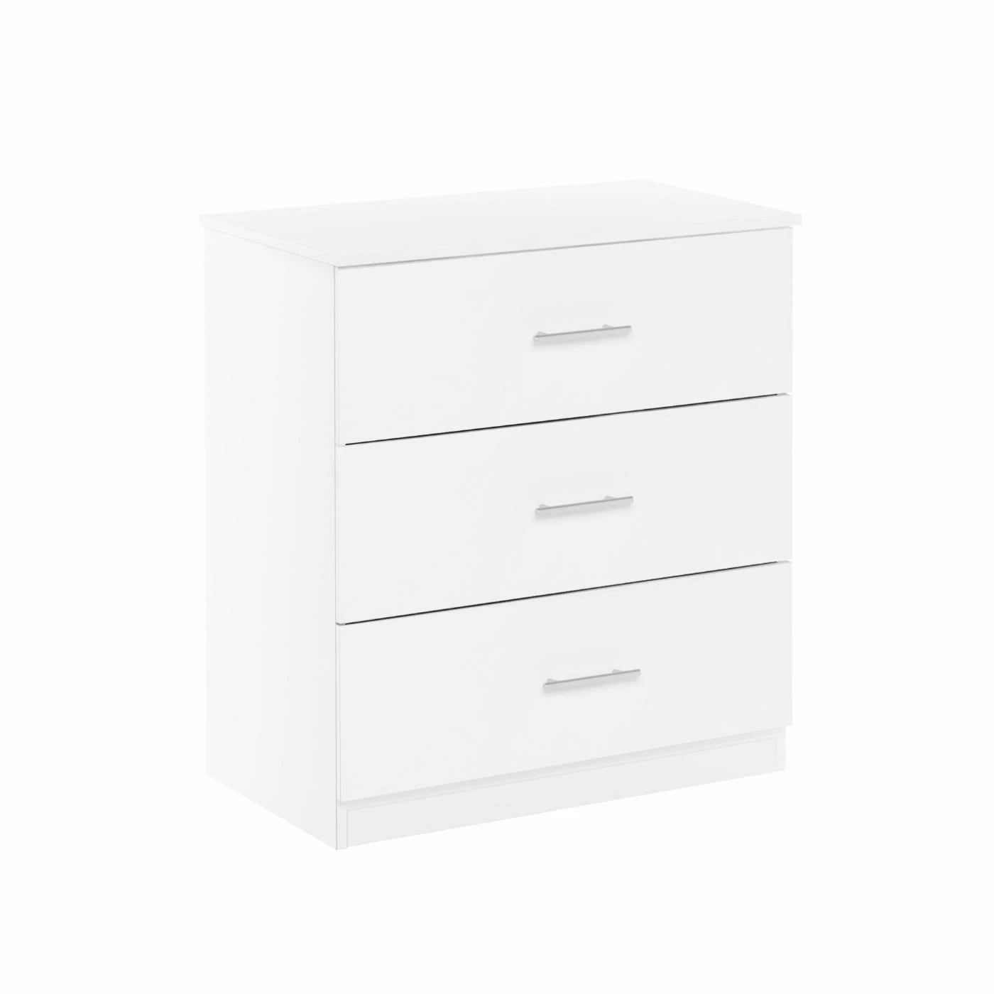 Best Sale ๐ Dressers Furinno Tidur Simple Design 3-Drawer ๐ Dresser With Handle, Solid White โญ
