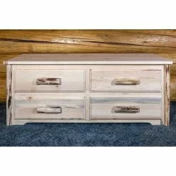 Best Pirce 🎉 Dressers Montana Woodworks Montana 4 Drawer Sitting Chest 🌟