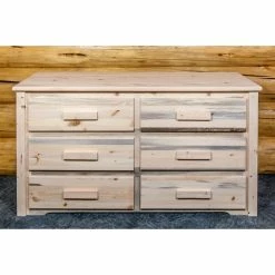 Best deal โค๏ธ Dressers Montana Woodworks Homestead 6-Drawer ๐ Dresser With Optional Mirror โญ