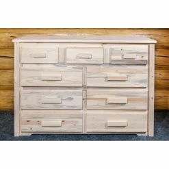 Cheapest 🎉 Dressers Montana Woodworks Homestead 9-Drawer 👗 Dresser With Optional Mirror 💯