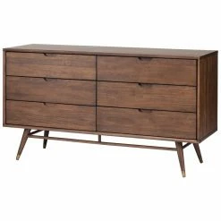 Cheapest 🧨 Bedroom 👗 Dressers Nuevo Daniel 6 Drawer 👗 Dresser 🔥