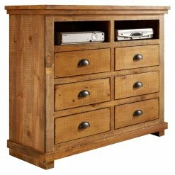 Best Pirce ❤️ Media Chests & 👗 Dressers Progressive Furniture Willow 6 Drawer Media Chest 🔥