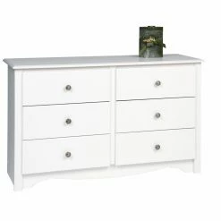 Best Pirce โค๏ธ Dressers Prepac Monterrey Condo 6-Drawer ๐ Dresser - White ๐ฅฐ