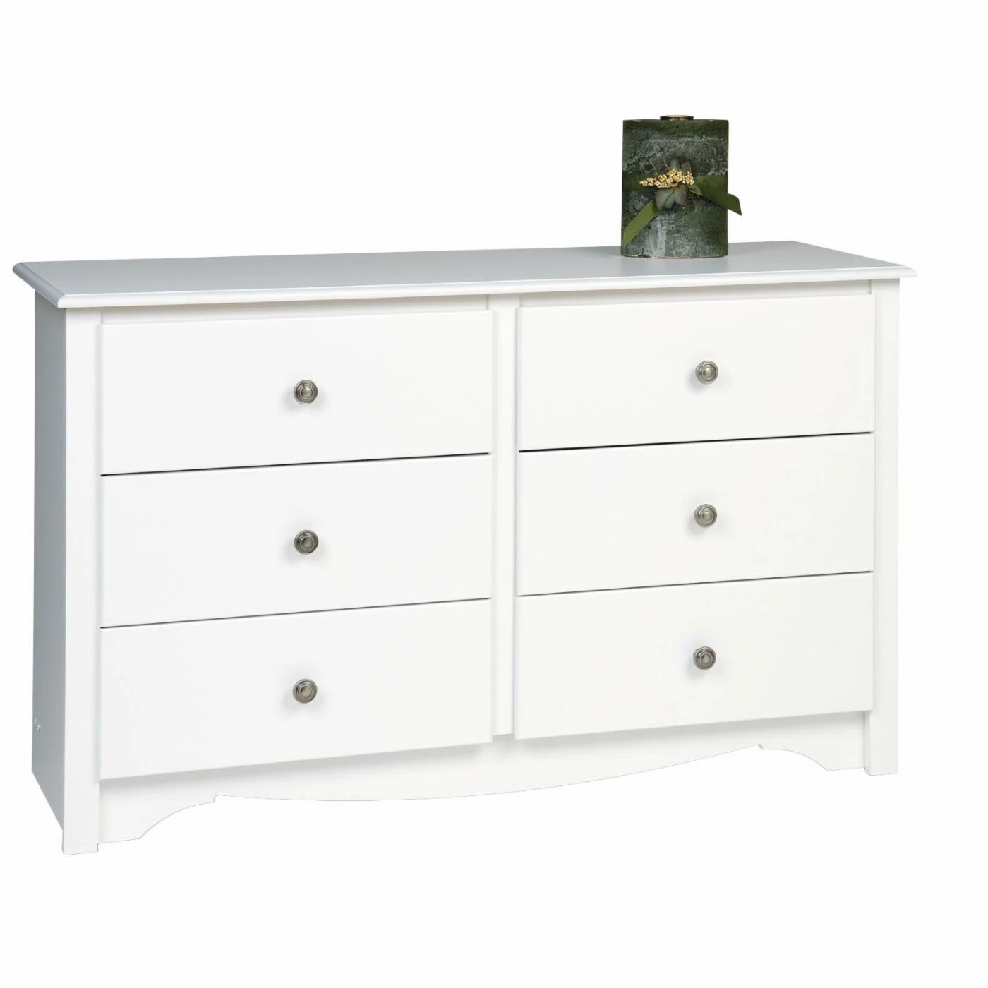 Best Pirce β€οΈ Dressers Prepac Monterrey Condo 6-Drawer π Dresser - White π₯°